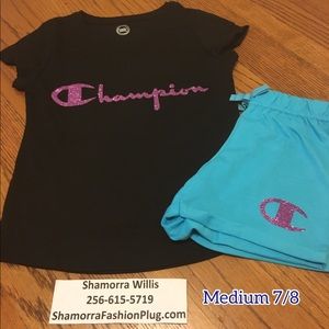 Customized Champion outfit